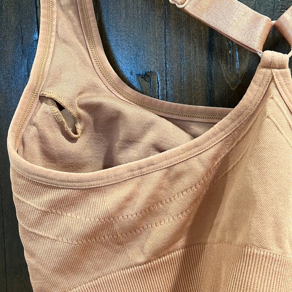 Fabletics Matching Set - Tan S Workout Pants and Sports Bra (With Padding) - Picture 7 of 8